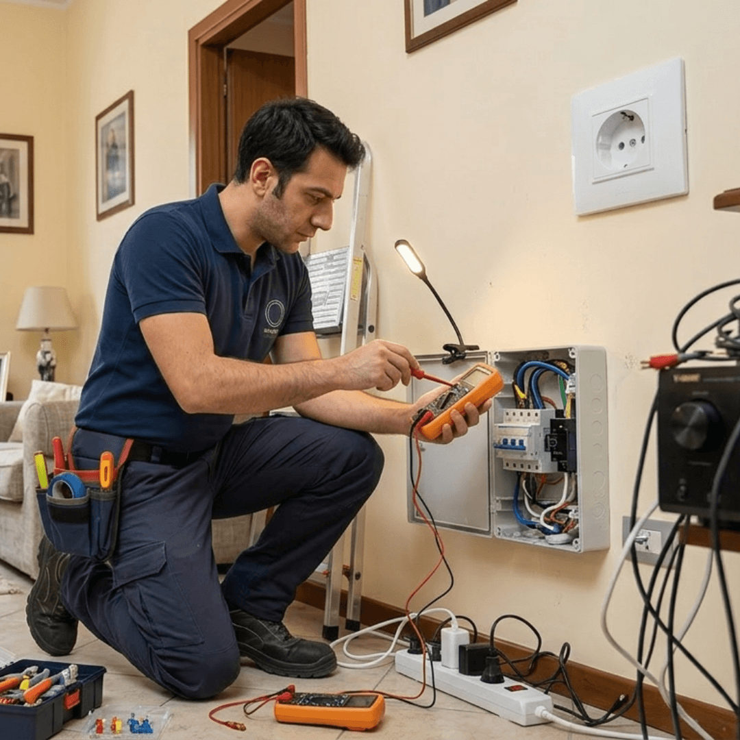 elettricista san prisco assistenza elettrica a domicilio