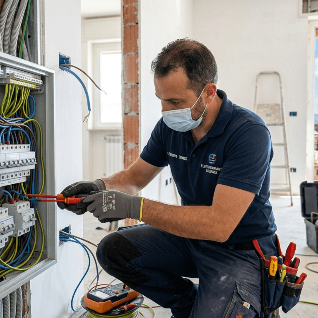 elettricista caserta assistenza prese elettriche