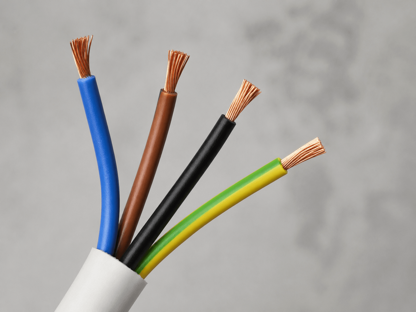 Cavi elettrici in rame per impianto elettrico civile